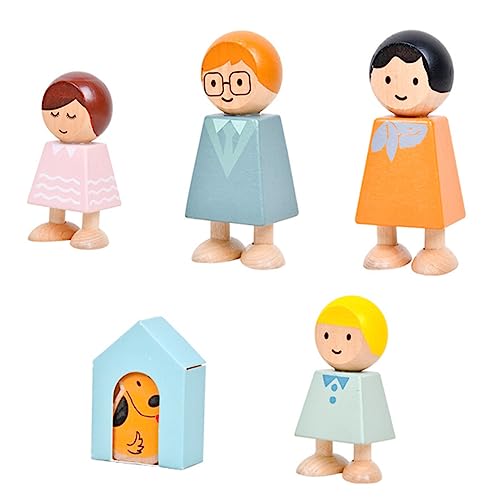 DIKACA 5 Stück Figuren Bausteine Familiäre Beziehungsblockaden Zeichenblöcke Bausteine Holzblöcke Hölzern DIKACA 5 Stück Figuren Bausteine Familiäre Beziehungsblockaden Zeichenblöcke Bausteine Holzblöcke Hölzern von DIKACA