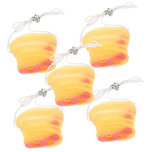 DIKACA 5 Stück Schweinenase Schnauze Realistisch Halloween-Nase Dekorationen Gefälschte Tierrequisite Cosplay-tiernase Tier Verkleiden Cosplay-Tier-Requisite Tiernase Verkleiden Vinyl von DIKACA