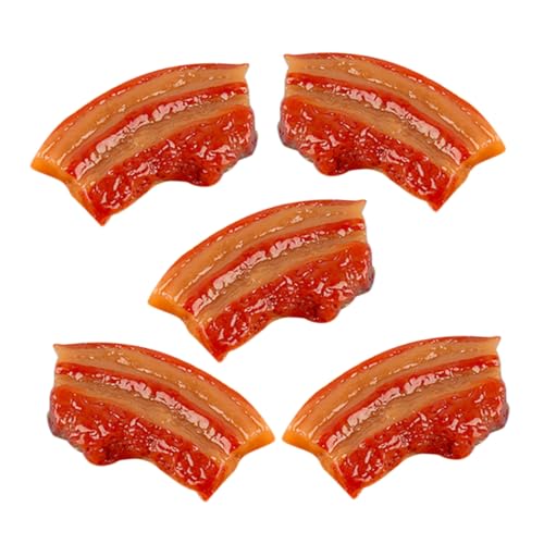 DIKACA 5 Stück Simulierter Schweinebauch Fleisch Realistisch Party Gefälscht Schieß-Requisiten-Display Schmücken Simulation Künstliches Lebensmittelmodell Harz DIKACA 5 Stück Simulierter Schweinebauch Fleisch Realistisch Party Gefälscht Schieß-Requisiten-Display Schmücken Simulation Künstliches Lebensmittelmodell Harz von DIKACA