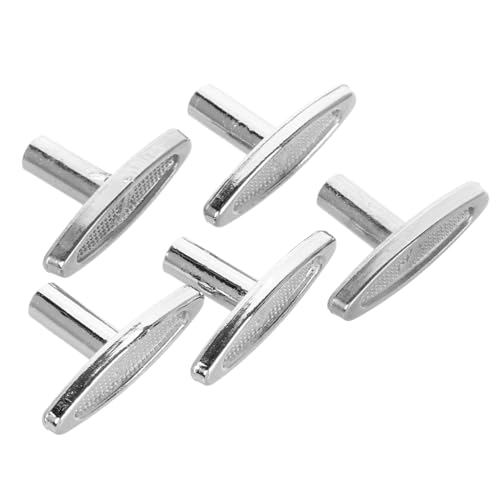 DIKACA 5 Stück Uhrwerksbewegungsschlüssel Drum-Key-Tool Schlüssel aus Metall Musikalischer Mechanismus Schlüssel zum Aufziehen von Schmuck Aufziehschlüssel tauschen Eisen Silber DIKACA 5 Stück Uhrwerksbewegungsschlüssel Drum-Key-Tool Schlüssel aus Metall Musikalischer Mechanismus Schlüssel zum Aufziehen von Schmuck Aufziehschlüssel tauschen Eisen Silber von DIKACA