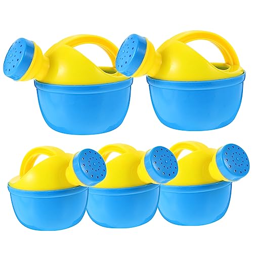 DIKACA 5 Stück gießen wasserspielzeug kinderwasserspielzeuge Wasserspielzeug für Kleinkinder wasserspielzeug Playtime kleine Gießkanne Badewanne Gießkanne Plastik von DIKACA