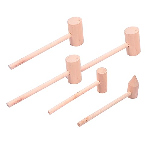 DIKACA 5 Stücke Hammer Werkzeuge Für Der Hammer Kuchen Hammer Kleine Hämmer Holz Mallet Wenig Hammer Mini Schlägel Holz DIKACA 5 Stücke Hammer Werkzeuge Für Der Hammer Kuchen Hammer Kleine Hämmer Holz Mallet Wenig Hammer Mini Schlägel Holz von DIKACA