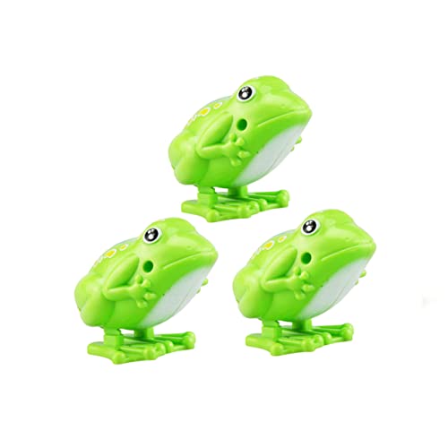 DIKACA 5 Stücke Uhrwerk Frosch Pädagogisches Spaß Grün DIKACA 5 Stücke Uhrwerk Frosch Pädagogisches Spaß Grün von DIKACA