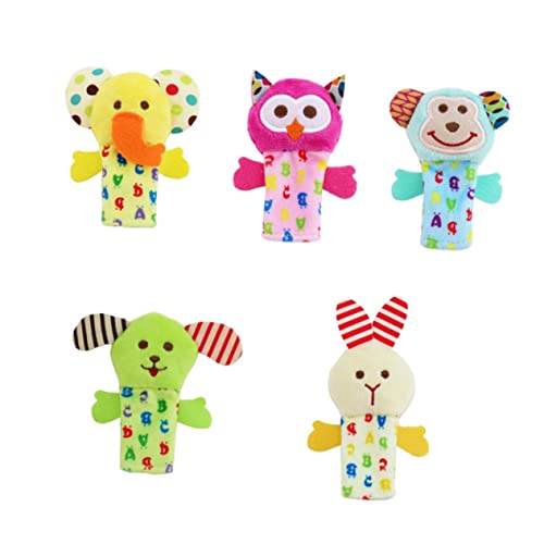 DIKACA 5-teiliges Fingerspielzeug-Set Mit Tiermotiven Für Jungen Und Mädchen Zum Spielen Und Lernen von DIKACA