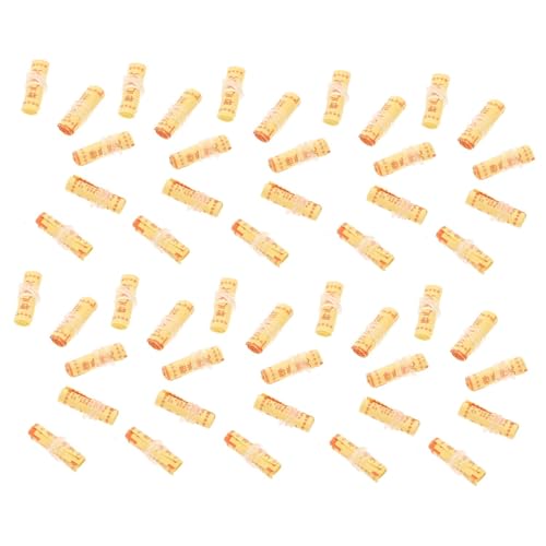 DIKACA 50 Rollen Religiöse Gegenstände Kleine Schriften Dekore Mini Studie Religiöse Dekore Winzige Kleine Dekorationen Ornament Papier von DIKACA