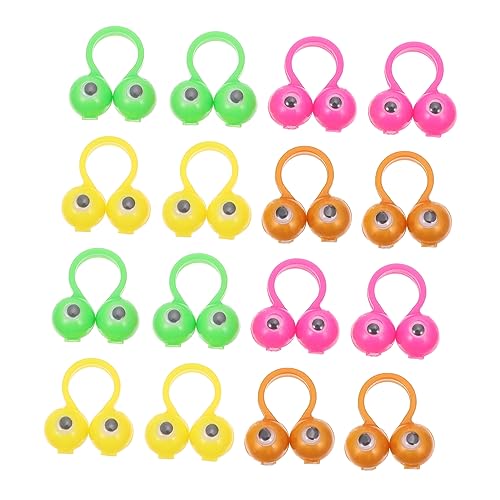 DIKACA 50 Stück Augenring Augen Fingerpuppe Fingerpuppen Fingerringpuppen Plastik DIKACA 50 Stück Augenring Augen Fingerpuppe Fingerpuppen Fingerringpuppen Plastik von DIKACA