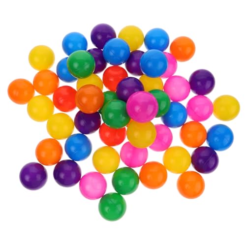 DIKACA 50 Stück Bobo-Ball- Ozeankugeln aus Plastik Bällebadbälle aus Kunststoff poolball Bunte Ballspielzeuge Schwimmbecken Bällebad Meeresball- Plastikkugeln für DIKACA 50 Stück Bobo-Ball- Ozeankugeln aus Plastik Bällebadbälle aus Kunststoff poolball Bunte Ballspielzeuge Schwimmbecken Bällebad Meeresball- Plastikkugeln für von DIKACA