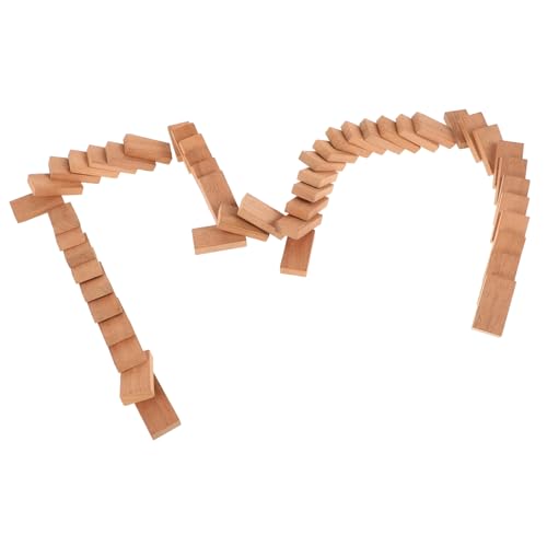 DIKACA 50 Stück Holz Domino Steine Ersatz Domino Spielsteine für Familienspiele Brettspiele für Partys und Soziale Aktivitäten DIKACA 50 Stück Holz Domino Steine Ersatz Domino Spielsteine für Familienspiele Brettspiele für Partys und Soziale Aktivitäten von DIKACA
