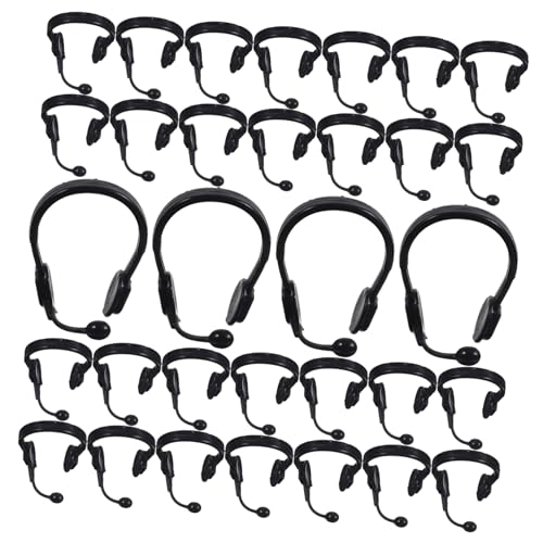 DIKACA Puppen-ankleide-Headset-Requisiten 50 Stück Mini-mikrofon-kopfhörer Für Puppen- Einzigartige Dekorationen von DIKACA