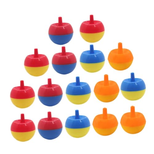 DIKACA 50 Stück Kreisel kinderspielzeug für Fun Toy Kreatives Toys Kreiseloberteil zappeln Oberteile lustige Kreiselspielzeuge Kinderkreisel PVC von DIKACA