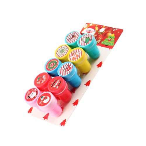 DIKACA 50 Stück Kompressor Weihnachtsfeier Tasche Spielzeug Strumpffüller für Kinder Kinderspielzeug Spielzeuge Stempel Kinder Briefmarken Tier Siegel Eindruck ermutigen von DIKACA