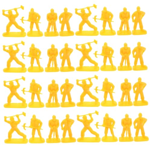 DIKACA 50Stücke Arbeitermodelle Sammlerfiguren Für Bauarbeiter Und Spielfiguren Zur Raumdekoration Und Lernumgebungen Perfektes Für Jungen DIKACA 50Stücke Arbeitermodelle Sammlerfiguren Für Bauarbeiter Und Spielfiguren Zur Raumdekoration Und Lernumgebungen Perfektes Für Jungen von DIKACA