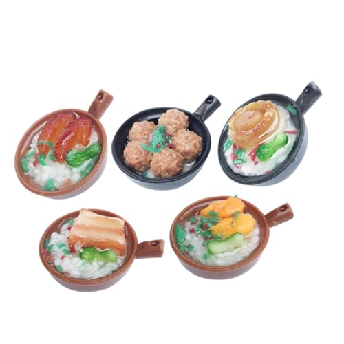 DIKACA Puppenhaus Miniatur 5-teiliges Set Mit Chinesischen Lebensmitteln Spielzeug Für Mini- DIKACA Puppenhaus Miniatur 5-teiliges Set Mit Chinesischen Lebensmitteln Spielzeug Für Mini- von DIKACA