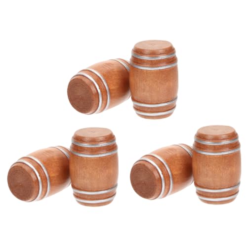 DIKACA 6 Stück Barzubehör Mini Bierfässer Modelle Miniaturen Puppenhauszubehör Miniatur Bierfässer Miniatur Weinfass Figur Mini Whiskeyfass Holz Hellbraun DIKACA 6 Stück Barzubehör Mini Bierfässer Modelle Miniaturen Puppenhauszubehör Miniatur Bierfässer Miniatur Weinfass Figur Mini Whiskeyfass Holz Hellbraun von DIKACA