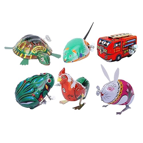 DIKACA 6 Stück Blechspielzeug aufziehen interaktives kinderspielzeug Funny Toys Kinderzimmer Dekoration Feuerwehrspielzeug Schaufensterspielzeug Eisen DIKACA 6 Stück Blechspielzeug aufziehen interaktives kinderspielzeug Funny Toys Kinderzimmer Dekoration Feuerwehrspielzeug Schaufensterspielzeug Eisen von DIKACA
