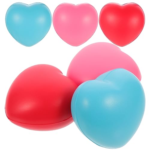 DIKACA 6 Stück Herz-Stress-Ball für kinderspielzeug Entspannungsspielzeug Erwachsenen spielzeuge Herz lustige Stressbälle Partygeschenke Pu DIKACA 6 Stück Herz-Stress-Ball für kinderspielzeug Entspannungsspielzeug Erwachsenen spielzeuge Herz lustige Stressbälle Partygeschenke Pu von DIKACA
