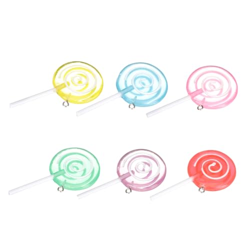 DIKACA 6 Stück Lollipop-Modell Miniatur-Lollipop-dekore Gefälschte Lutscher Exquisite Lollipop-dekore Simulation Süßigkeiten Miniatur-lutscher Plastik DIKACA 6 Stück Lollipop-Modell Miniatur-Lollipop-dekore Gefälschte Lutscher Exquisite Lollipop-dekore Simulation Süßigkeiten Miniatur-lutscher Plastik von DIKACA