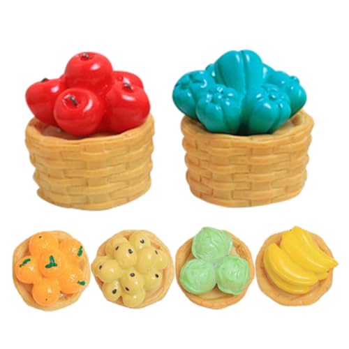 DIKACA 6 Stück Mini Gemüsekorb Puppenhaus DIY Lebensmitteldekoration Miniaturhaus Gemüseornament Miniaturhaus Gemüsedekor Puppenhausornament Puppenhaus Gemüseharz DIKACA 6 Stück Mini Gemüsekorb Puppenhaus DIY Lebensmitteldekoration Miniaturhaus Gemüseornament Miniaturhaus Gemüsedekor Puppenhausornament Puppenhaus Gemüseharz von DIKACA