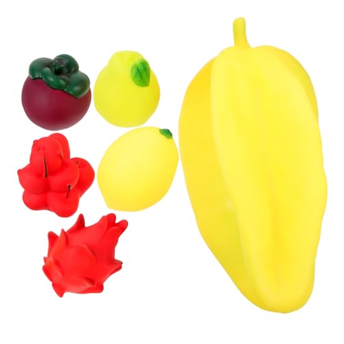 DIKACA 6 Stück Simulation Frucht Dehnbarer Bananen-partybevorzugung Bananenspielzeug Zum Stressabbau Druckentlastungsspielzeug Für Erwachsene Vinyl DIKACA 6 Stück Simulation Frucht Dehnbarer Bananen-partybevorzugung Bananenspielzeug Zum Stressabbau Druckentlastungsspielzeug Für Erwachsene Vinyl von DIKACA