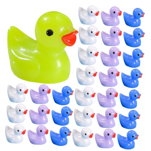 DIKACA Mini-Ente Aus Kunstharz Miniatur Figuren Üße Resin Enten Dekoration Für Puppenhaus Garten Und Kuchen Bunte Mini Ornamente Für Kreative DIY Projekte Und Bastelarbeiten Duck DIKACA Mini-Ente Aus Kunstharz Miniatur Figuren Üße Resin Enten Dekoration Für Puppenhaus Garten Und Kuchen Bunte Mini Ornamente Für Kreative DIY Projekte Und Bastelarbeiten Duck von DIKACA