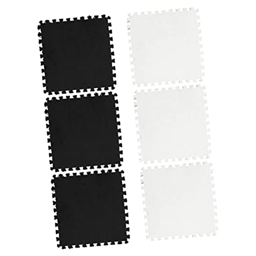 DIKACA 6 Stück Quadratische Schaumstoff-spielmatten Für Schlafzimmer Wohnzimmer Teppich Schaumstoff-spielmatte Baby-spielmatten Jungen Und Mädchen Bodenmatten von DIKACA