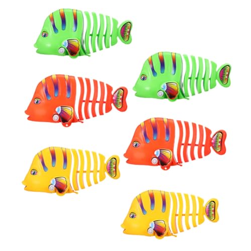 DIKACA 6Stücke Aufziehspielzeug Fisch Wasserspielzeug Für Fördert Feinmotorik Und Hand Auge Koordination Für Partys Und Spielspaß Im Wasser Cartoon Designs DIKACA 6Stücke Aufziehspielzeug Fisch Wasserspielzeug Für Fördert Feinmotorik Und Hand Auge Koordination Für Partys Und Spielspaß Im Wasser Cartoon Designs von DIKACA