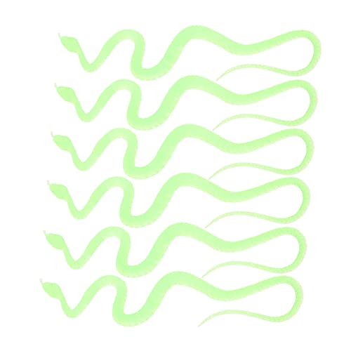 DIKACA 6Stücke Gruselige Schlangen Flexible Fake Schlangen Modelle Für Partys Halloween Dekoration Und Streiche Transparent Lustige Scherzartikel DIKACA 6Stücke Gruselige Schlangen Flexible Fake Schlangen Modelle Für Partys Halloween Dekoration Und Streiche Transparent Lustige Scherzartikel von DIKACA