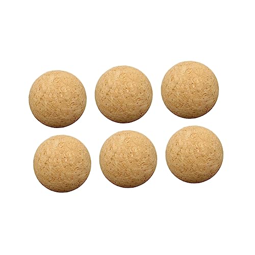 DIKACA 6Stücke Holz Babyfußball Tischfußballspiel Zubehör Interaktives Tischfußballspiel Für Robuste Und Langlebige Bälle Für Spaß Innenbereich DIKACA 6Stücke Holz Babyfußball Tischfußballspiel Zubehör Interaktives Tischfußballspiel Für Robuste Und Langlebige Bälle Für Spaß Innenbereich von DIKACA