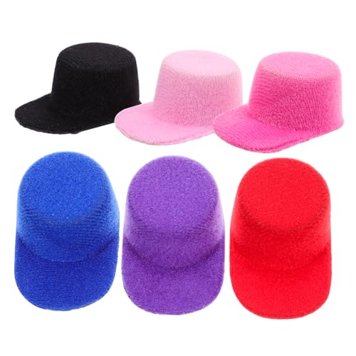 DIKACA 6Stücke Hüte aus Kleine Puppenhüte für DIY Bastelarbeiten Exquisites Hutdekor für Puppenhaus und Miniaturszenen Vielseitige Deko Accessoires Farben DIKACA 6Stücke Hüte aus Kleine Puppenhüte für DIY Bastelarbeiten Exquisites Hutdekor für Puppenhaus und Miniaturszenen Vielseitige Deko Accessoires Farben von DIKACA