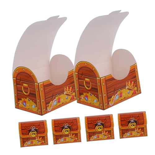 DIKACA 6Stücke Piraten Geschenkboxen für Kindergeburtstag Süßigkeiten Halter für Mottoparty Pralinenschachtel für Piraten Party Deko Halloween und Mehr DIKACA 6Stücke Piraten Geschenkboxen für Kindergeburtstag Süßigkeiten Halter für Mottoparty Pralinenschachtel für Piraten Party Deko Halloween und Mehr von DIKACA