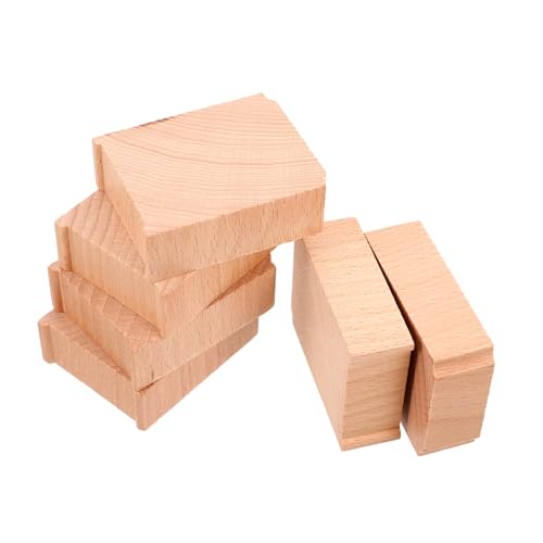 DIKACA 6Stücke Teiliges Holz Zugbrückenstützen Zubehör Für Holzspielzeug Erhöhte Gleise Und Brückenbau Fördert Feinmotorik Und Kreativität DIKACA 6Stücke Teiliges Holz Zugbrückenstützen Zubehör Für Holzspielzeug Erhöhte Gleise Und Brückenbau Fördert Feinmotorik Und Kreativität von DIKACA