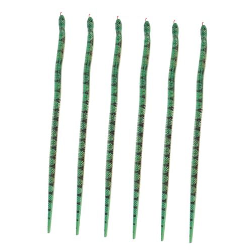 DIKACA 6er Set Bewegliche Holzschlangen Flexible Snake Figurinen Für Partys Dekoration Und Scherzartikel Ideal Für Geburtstagsfeiern Und Ostern DIKACA 6er Set Bewegliche Holzschlangen Flexible Snake Figurinen Für Partys Dekoration Und Scherzartikel Ideal Für Geburtstagsfeiern Und Ostern von DIKACA