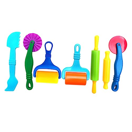 DIKACA 7 Stück Weltraumsandform basteln für Boy Toys adventsgeschenke spielsachen für Toys Dreck Werkzeug für Lehmwalze von DIKACA