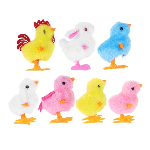 DIKACA 7 Teiliges Aufziehspielzeug Set Fluffy Hüpfende Küken Und Hase Lustige Party Mitgebsel Für Ostern Und Frühlingsfeiern Perfekte Füllung Für Osternester Und Kindergeburtstage DIKACA 7 Teiliges Aufziehspielzeug Set Fluffy Hüpfende Küken Und Hase Lustige Party Mitgebsel Für Ostern Und Frühlingsfeiern Perfekte Füllung Für Osternester Und Kindergeburtstage von DIKACA