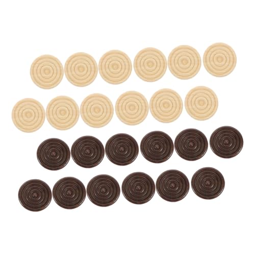 DIKACA 72 Stück Schach Ersatz Backgammon schachspiel spielsachen für Leichtgewichtige Schachfiguren Holzschachfiguren Set Holz Schach Ersatz-Holzsteine Holz Dame hölzern DIKACA 72 Stück Schach Ersatz Backgammon schachspiel spielsachen für Leichtgewichtige Schachfiguren Holzschachfiguren Set Holz Schach Ersatz-Holzsteine Holz Dame hölzern von DIKACA