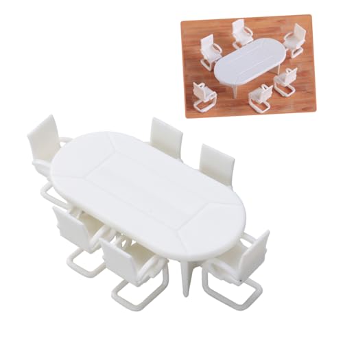 DIKACA 7Stücke Teiliges Besprechungsstuhl Kit für Modelle und Stühle für Indoor Szenendekoration Sicher Toxisch für Kreative DIY Projekte DIKACA 7Stücke Teiliges Besprechungsstuhl Kit für Modelle und Stühle für Indoor Szenendekoration Sicher Toxisch für Kreative DIY Projekte von DIKACA