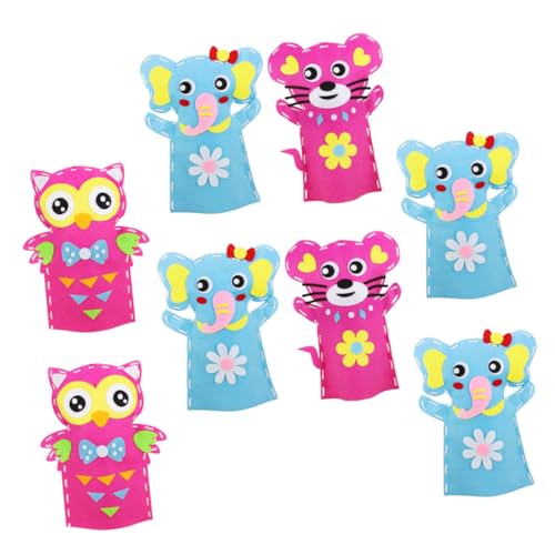 DIKACA 8 Sätze Tierhandpuppe Selber Machen Manuelles Kinderpädagogische Spielzeuge Handgemachtes Bildungsspielzeug DIY- Für Nicht Gewebt DIKACA 8 Sätze Tierhandpuppe Selber Machen Manuelles Kinderpädagogische Spielzeuge Handgemachtes Bildungsspielzeug DIY- Für Nicht Gewebt von DIKACA