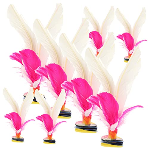 DIKACA 8 Stück Tendon Sportspielzeug Badminton Federbälle Freizeit Kick Federball Für Chinesisches Federball Spiel Kick Federball Spiel Kick Federball Eisen DIKACA 8 Stück Tendon Sportspielzeug Badminton Federbälle Freizeit Kick Federball Für Chinesisches Federball Spiel Kick Federball Spiel Kick Federball Eisen von DIKACA