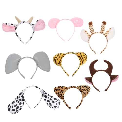 DIKACA Tierohren Haarreifen Für Halloween Themen Party Cosplay Haarschmuck Verschiedenen Farben DIKACA Tierohren Haarreifen Für Halloween Themen Party Cosplay Haarschmuck Verschiedenen Farben von DIKACA
