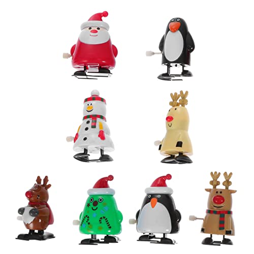 DIKACA 8 Stück Weihnachtliches Aufziehspielzeug für Weihnachten Wind Dekorationen Party kinderspielzeug Toys Uhrwerk- lustige spielzeuge zum aufziehen Eisen DIKACA 8 Stück Weihnachtliches Aufziehspielzeug für Weihnachten Wind Dekorationen Party kinderspielzeug Toys Uhrwerk- lustige spielzeuge zum aufziehen Eisen von DIKACA