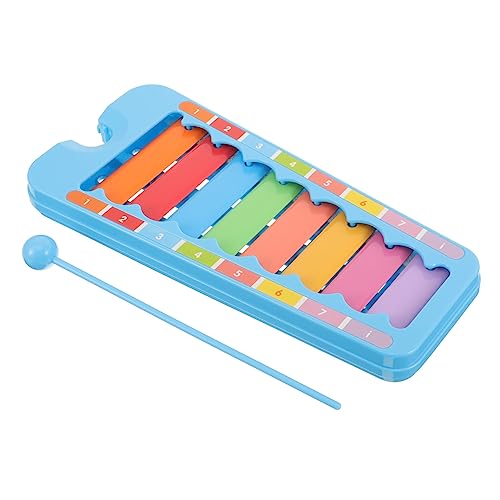 DIKACA Pädagogisches Musikspielzeug 8-ton-Percussion-Klavier-xylophon Für Jungen Und Mädchen Für Junge Musiker Zufällige Farbe von DIKACA