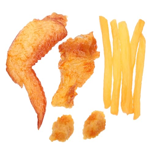 DIKACA 9 Stück Food-Modell Faux Französisch Pommes Frites Künstliches Pommes-Frites- Lebensmittelmodell Gefälschtes Pommes-Frites- Gekocht Küchenspielzeug PVC DIKACA 9 Stück Food-Modell Faux Französisch Pommes Frites Künstliches Pommes-Frites- Lebensmittelmodell Gefälschtes Pommes-Frites- Gekocht Küchenspielzeug PVC von DIKACA
