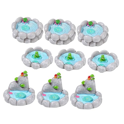 DIKACA 9 Stück Mini-Handwerk zu Hause Besonderheit Miniatur-Teich-Ornament Pooldekor gefälscht winzig miniaturfiguren miniaturen Figuren Mikro-Landschaftsgartendekoration Hausbedarf Harz DIKACA 9 Stück Mini-Handwerk zu Hause Besonderheit Miniatur-Teich-Ornament Pooldekor gefälscht winzig miniaturfiguren miniaturen Figuren Mikro-Landschaftsgartendekoration Hausbedarf Harz von DIKACA