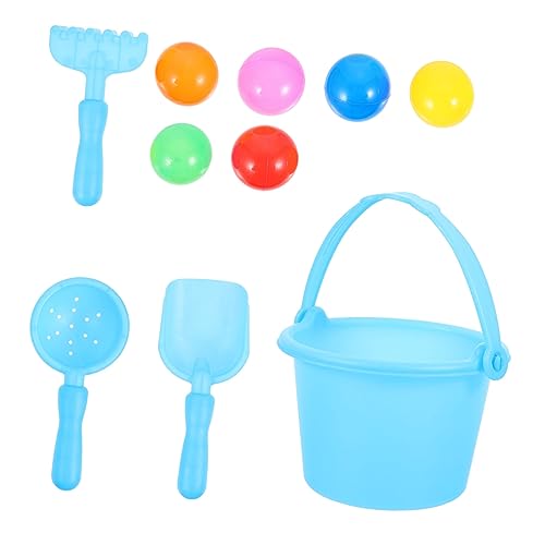 DIKACA 9 Stück Strandspielzeug Für Sandkastenspielzeug Für Plastik Zufällige Farbe DIKACA 9 Stück Strandspielzeug Für Sandkastenspielzeug Für Plastik Zufällige Farbe von DIKACA