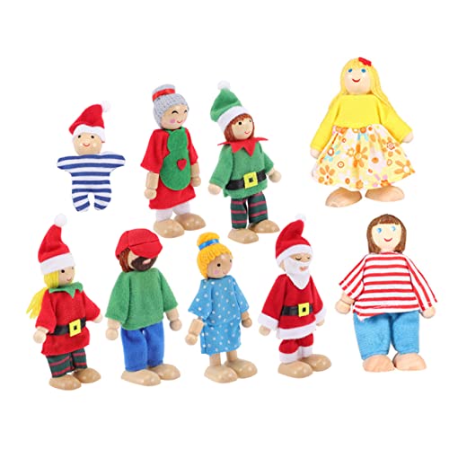 DIKACA 9 Teiliges Handpuppen Set Weihnachtsfamilien Puppen Für Ideal Für Rollenspiele Und Kreative Aktivitäten Handpuppen Für Kleinkinder Und Vorschulkinder DIKACA 9 Teiliges Handpuppen Set Weihnachtsfamilien Puppen Für Ideal Für Rollenspiele Und Kreative Aktivitäten Handpuppen Für Kleinkinder Und Vorschulkinder von DIKACA