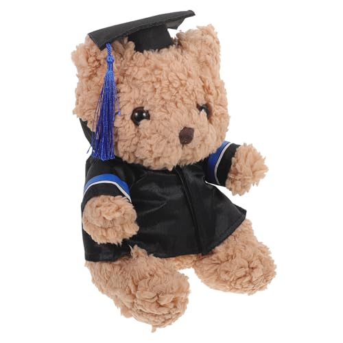 DIKACA Abschlussbär Abschlussbär Zarter Plüschbär Abschluss Plüschbär Entzückendes Bärenspielzeug Bärenspielzeug Ornament Abschlussbären Abschlussbär Puppen Partyzubehör Plüsch von DIKACA