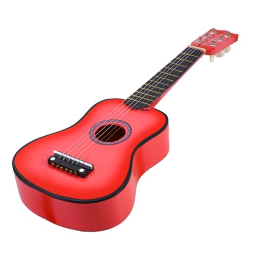 DIKACA Akustikgitarre Holz Gitarre Für Jungen Und Musikinstrument Für Hohe Klangqualität Und Komfort Kleine Musiker von DIKACA