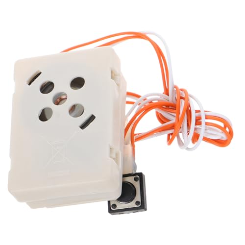 DIKACA Aufnahmegerät Für Stofftiere DIY Sprachmodul Mit Aufnahmezeit Klarer Einfach Zu Bedienen Sicher Für Heimwerkerprojekte Und Personalisierte von DIKACA