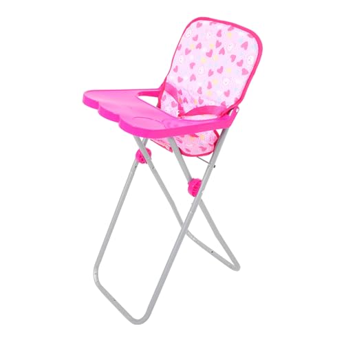 DIKACA Realistische Baby Puppe Hochstuhl Spielzeug Baby Zubehör Für Puppen Puppenhaus Möbel von DIKACA