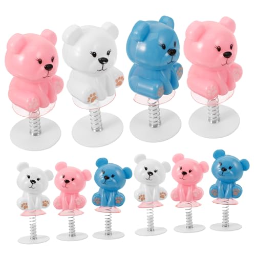 DIKACA Bär Springendes Frühlingsspielzeug Partygeschenke für Kinder Springende Spielzeug Kaninchen Bär Spring Launchers Strumpffüller für Jungen Partygeschenke Hüpfende für Geburtstag von DIKACA